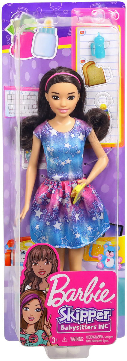 PAPUSA BARBIE GAMA FAMILY BONA CU ROCHITA INSTELATA