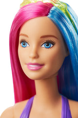 BARBIE PAPUSA SIRENA CU CORONITA VERDE