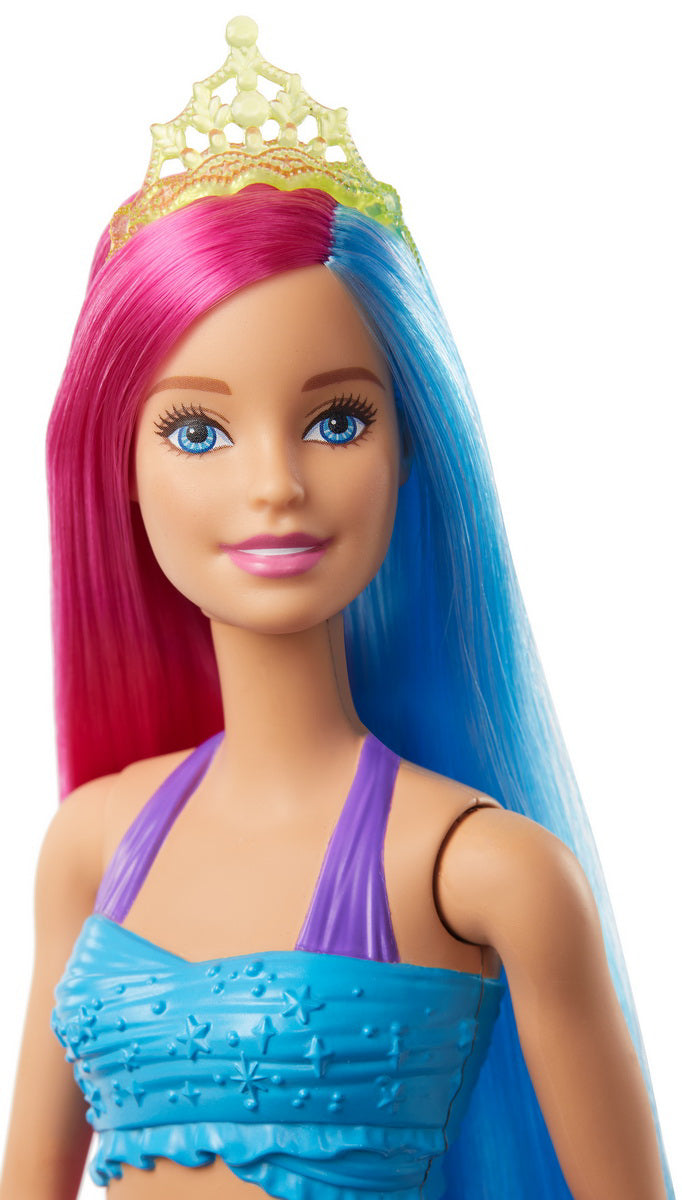 BARBIE PAPUSA SIRENA CU CORONITA VERDE