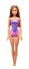 PAPUSA BARBIE SATENA CU COSTUM DE BAIE MOV