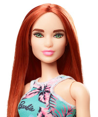 PAPUSA BARBIE ROSCATA CU TINUTA LEJERA