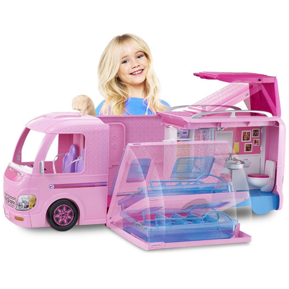 BARBIE MASINA RULOTA