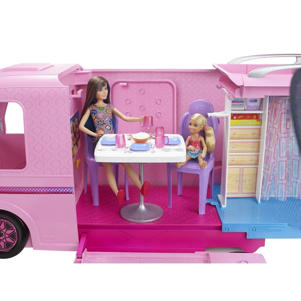 BARBIE MASINA RULOTA
