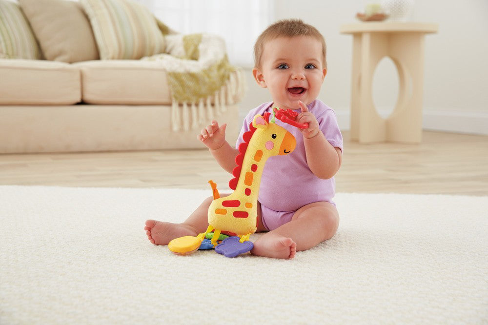 FISHER PRICE SUNATOARE BEBE GIRAFA