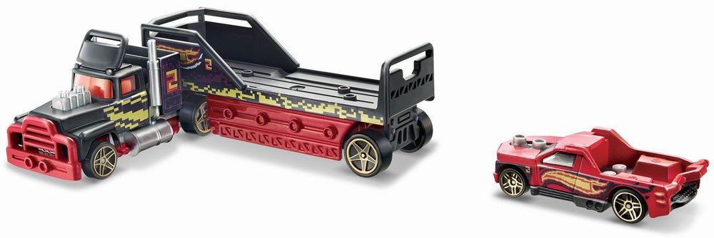 HOT WHEELS SET CAMION SI MASINA SPORT CREW CARRIER