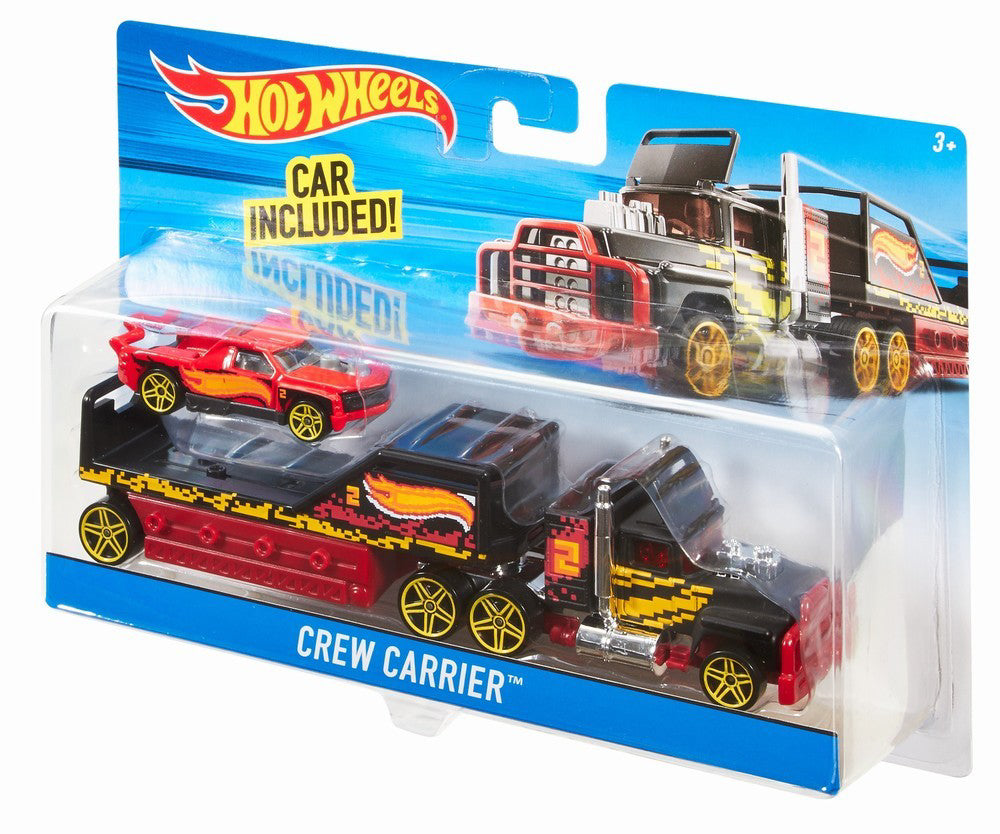HOT WHEELS SET CAMION SI MASINA SPORT CREW CARRIER