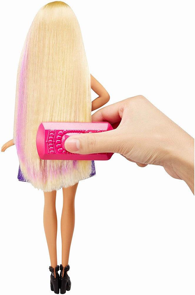 BARBIE FASHIONISTA CU ACCESORII DE MACHIAJ