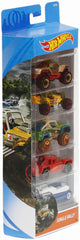 SET 5 MASINUTE HOT WHEELS JUNGLE RALLY