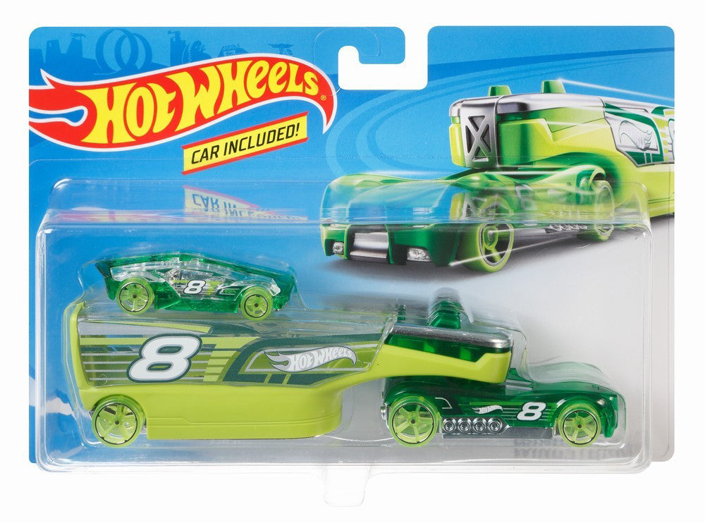 HOT WHEELS SET CAMION SI MASINA SPORT WINGSTORM