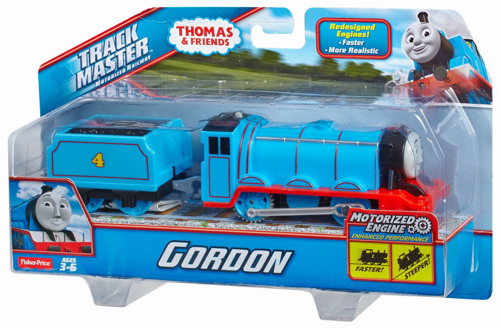 THOMAS TRACKMASTER LOCOMOTIVA GORDON CU VAGON