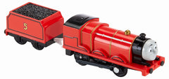 THOMAS TRACKMASTER LOCOMOTIVA JAMES CU VAGON