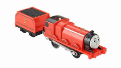 THOMAS TRACKMASTER LOCOMOTIVA JAMES CU VAGON