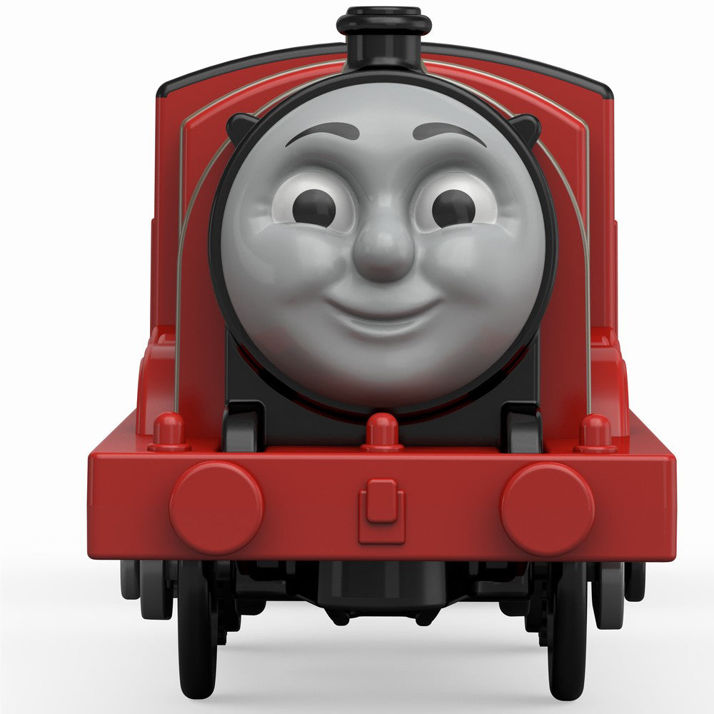 THOMAS TRACKMASTER LOCOMOTIVA JAMES CU VAGON