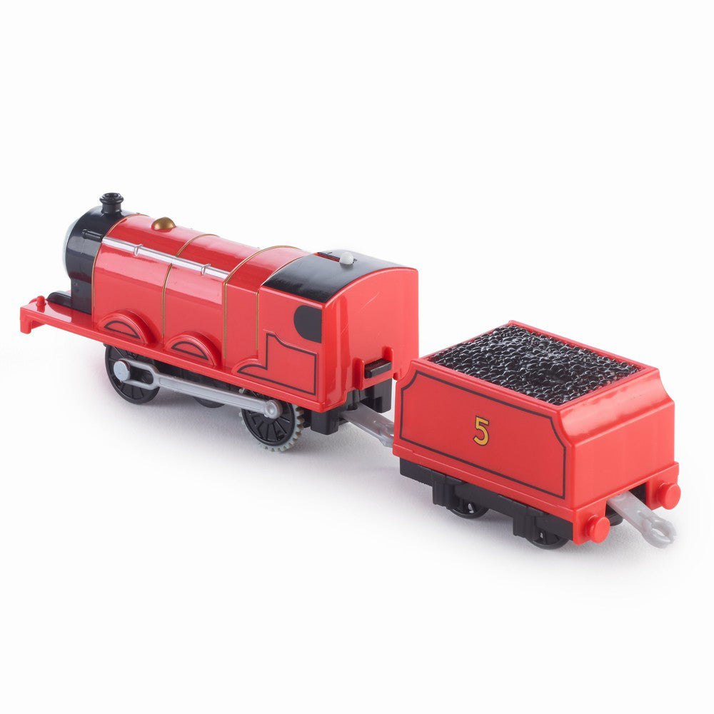 THOMAS TRACKMASTER LOCOMOTIVA JAMES CU VAGON