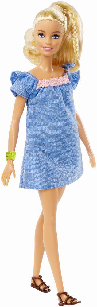 PAPUSA BARBIE FASHIONISTA BLONDA CU HAINUTE DE SCHIMB