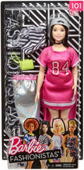 PAPUSA BARBIE FASHIONISTA CU HAINUTE SPORT LOOK