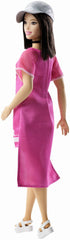 PAPUSA BARBIE FASHIONISTA CU HAINUTE SPORT LOOK