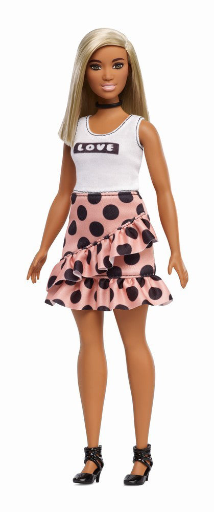 PAPUSA BARBIE FASHIONISTA CU PARUL BLOND