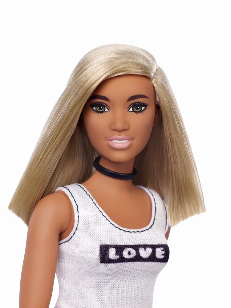 PAPUSA BARBIE FASHIONISTA CU PARUL BLOND