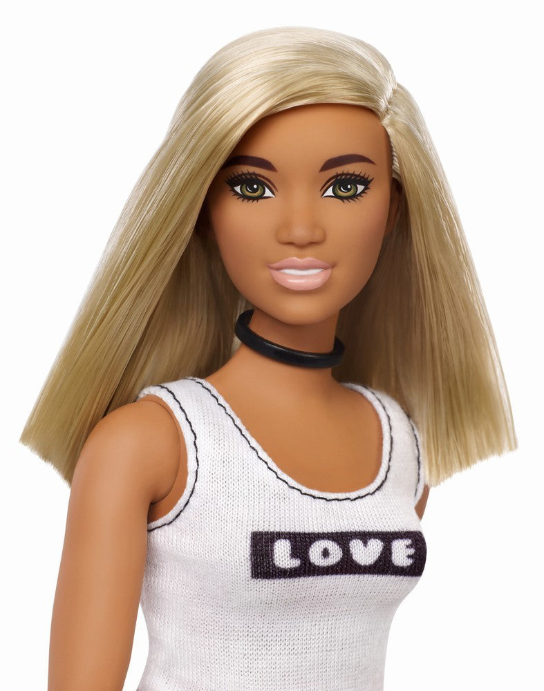 PAPUSA BARBIE FASHIONISTA CU PARUL BLOND