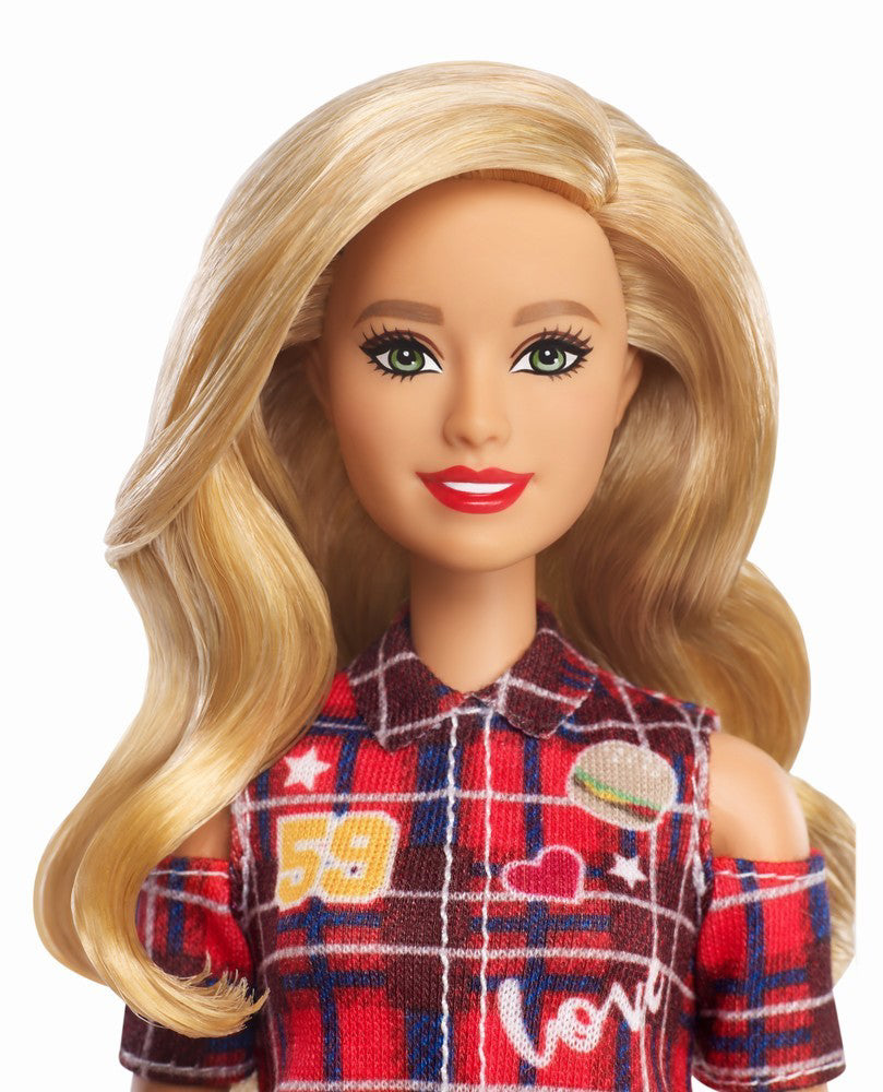 PAPUSA BARBIE FASHIONISTA CU ROCHITA ROSIE