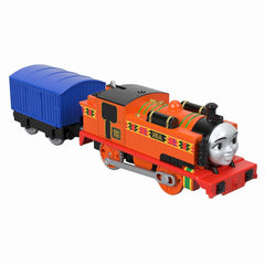 THOMAS TRACKMASTER LOCOMOTIVA NIA CU VAGON