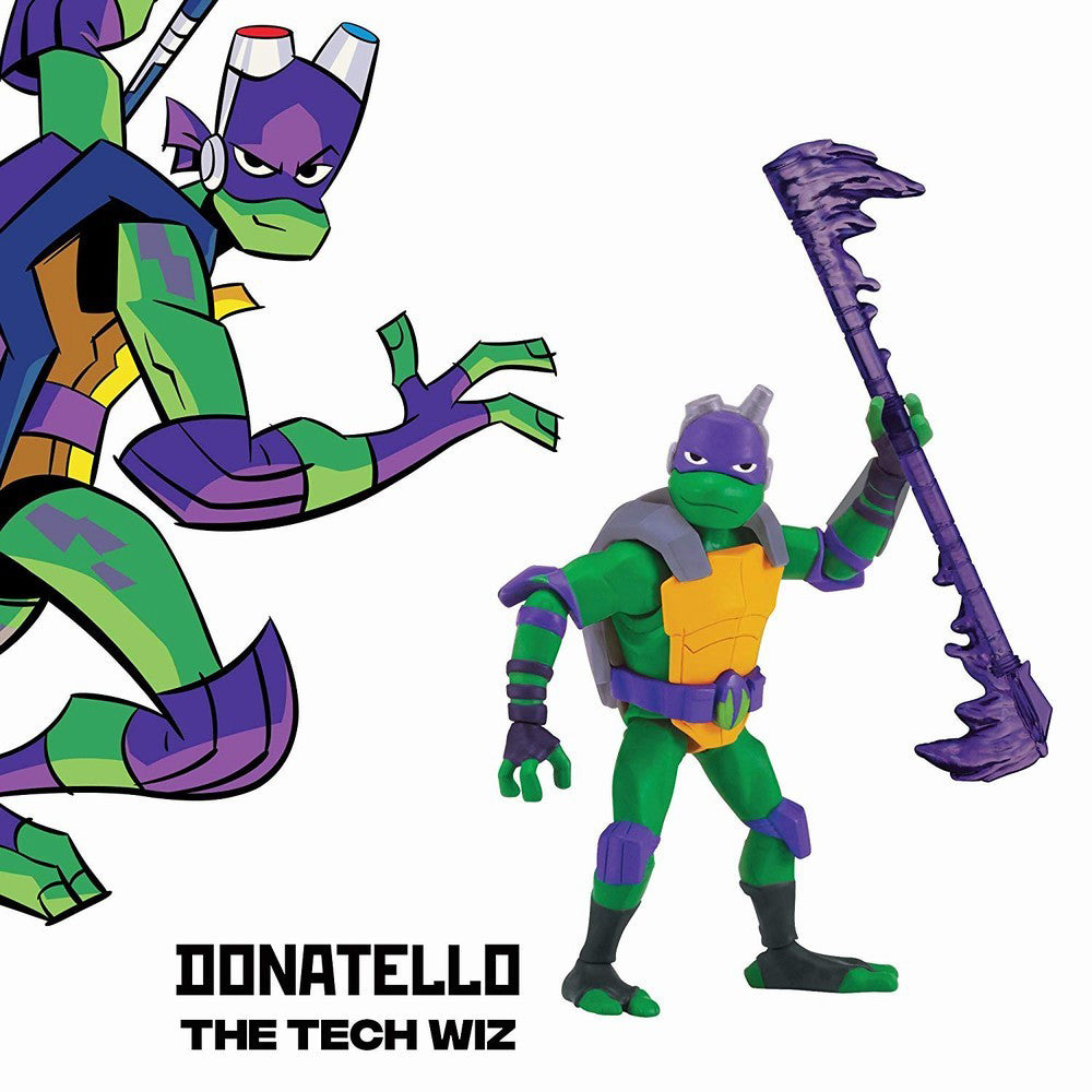 TESTOASELE NINJA FIGURINA DONATELLO CU ACCESORII