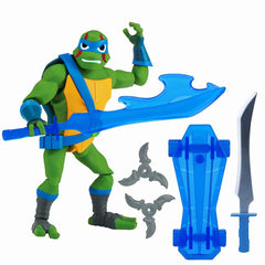 TESTOASELE NINJA FIGURINA LEONARDO CU ACCESORII