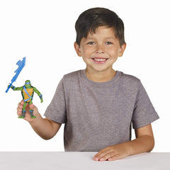 TESTOASELE NINJA FIGURINA LEONARDO CU ACCESORII