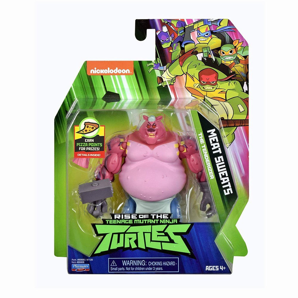 TESTOASELE NINJA FIGURINA MEAT SWEATS CU ACCESORII