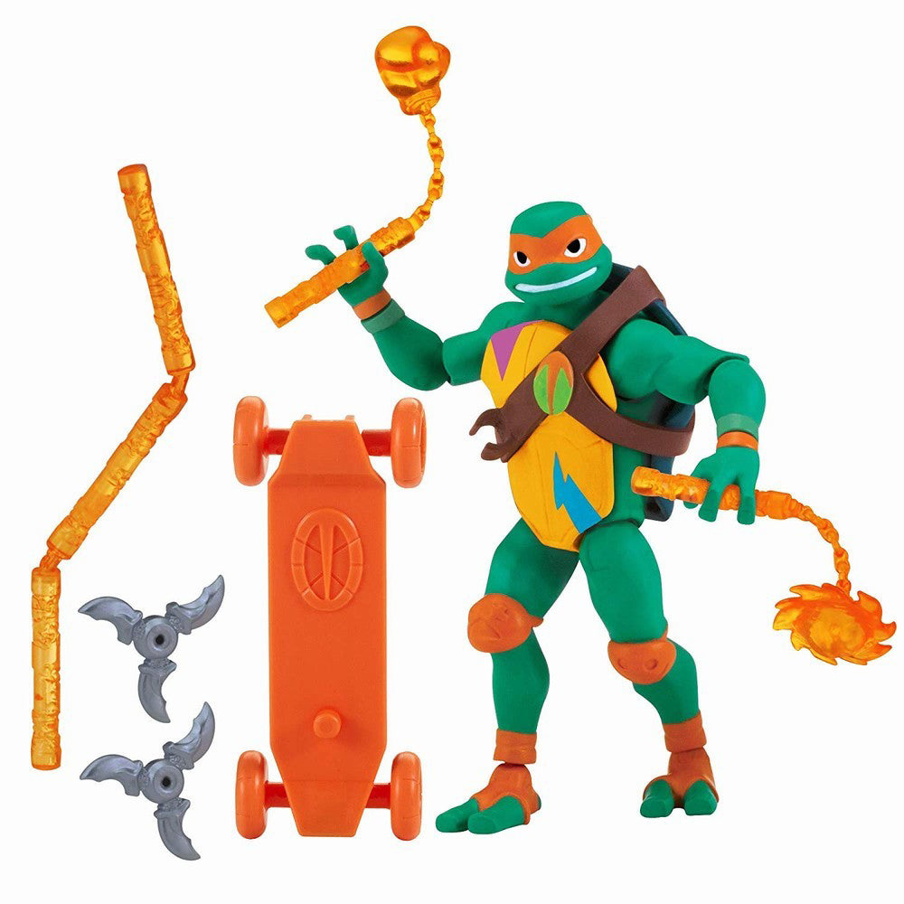 TESTOASELE NINJA FIGURINA MICHELANGELO CU ACCESORII