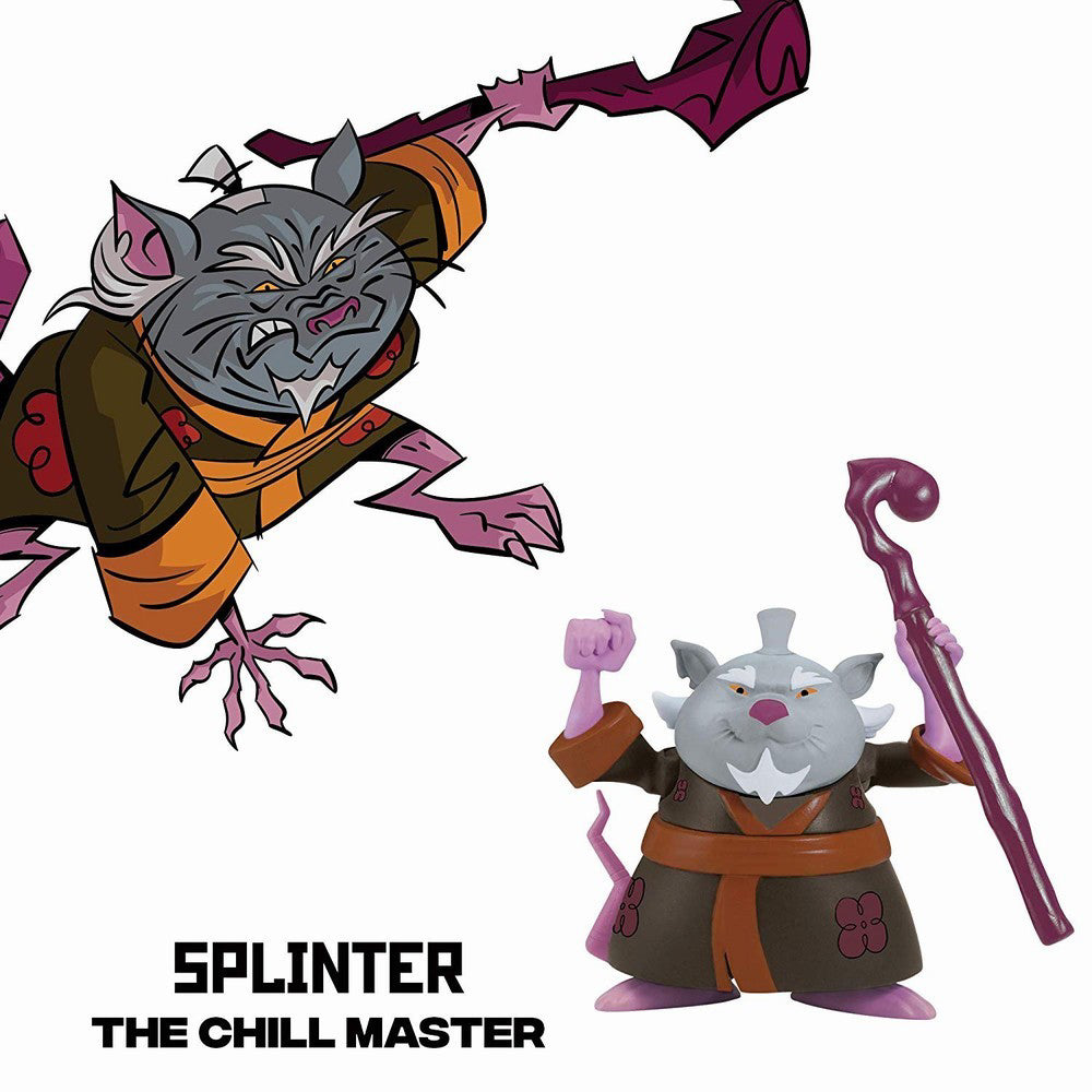 TESTOASELE NINJA FIGURINA SPLINTER CU ACCESORII