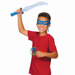 TESTOASELE NINJA JOC DE ROL LEONARDO CU ACCESORII