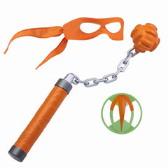 TESTOASELE NINJA JOC DE ROL MICHELANGELO CU ACCESORII