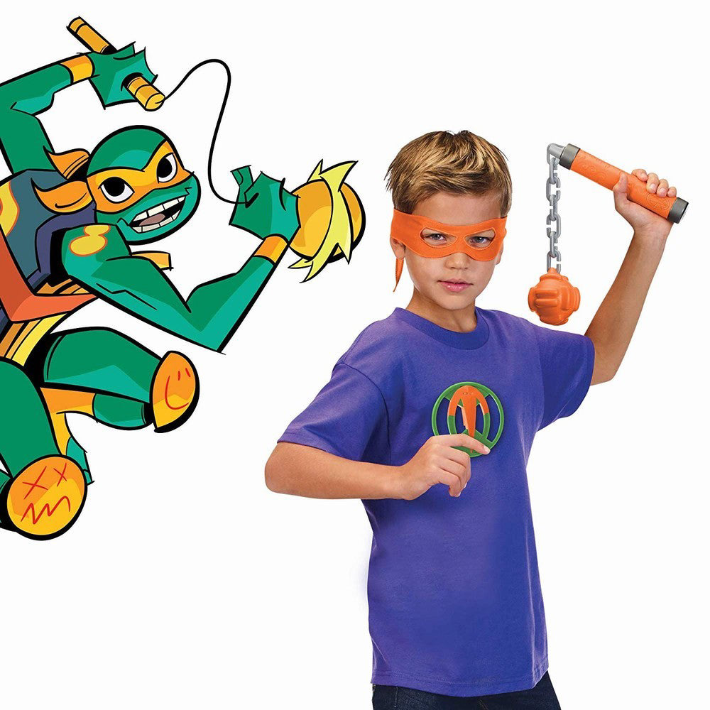 TESTOASELE NINJA JOC DE ROL MICHELANGELO CU ACCESORII