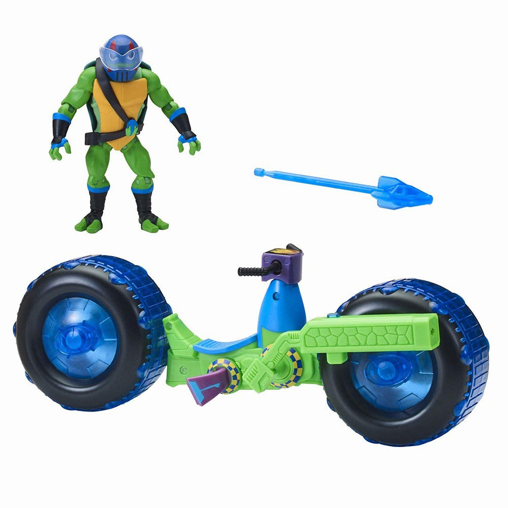 TESTOASELE NINJA VEHICUL CU FIGURINA LEONARDO