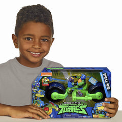 TESTOASELE NINJA VEHICUL CU FIGURINA LEONARDO