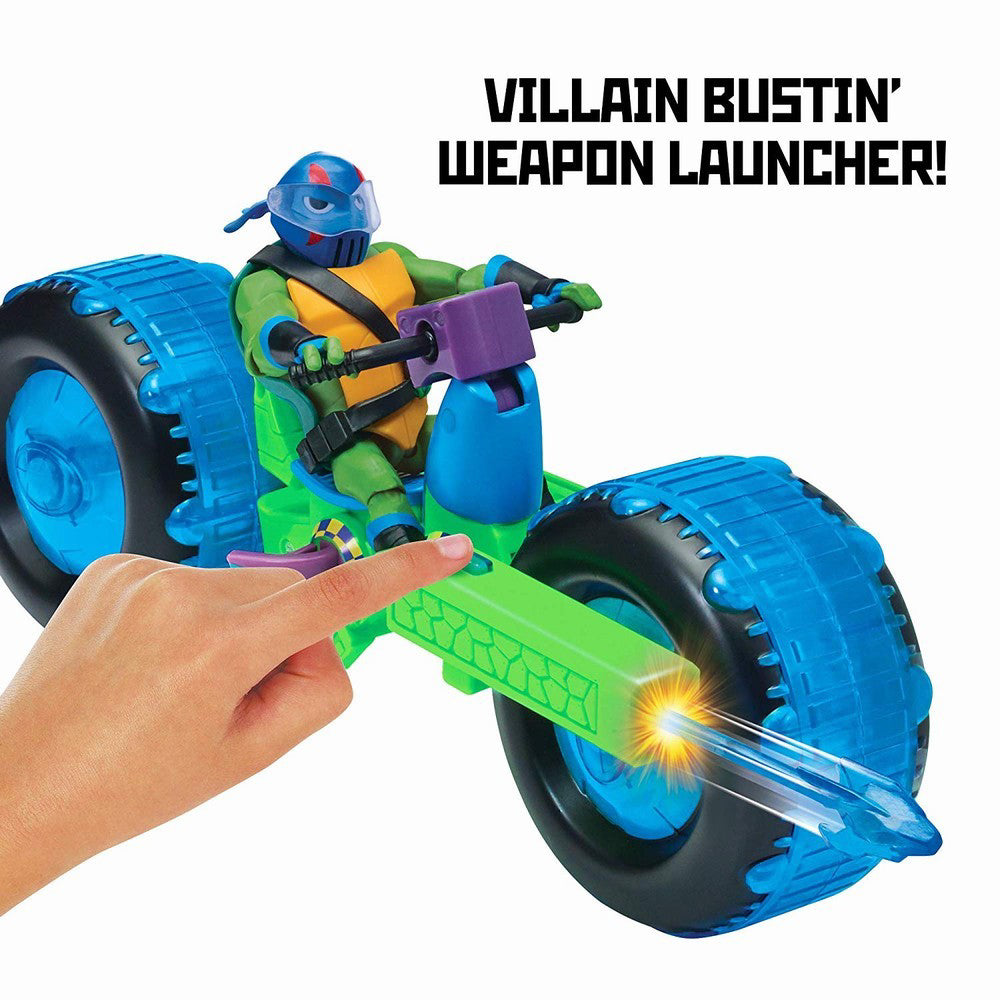 TESTOASELE NINJA VEHICUL CU FIGURINA LEONARDO
