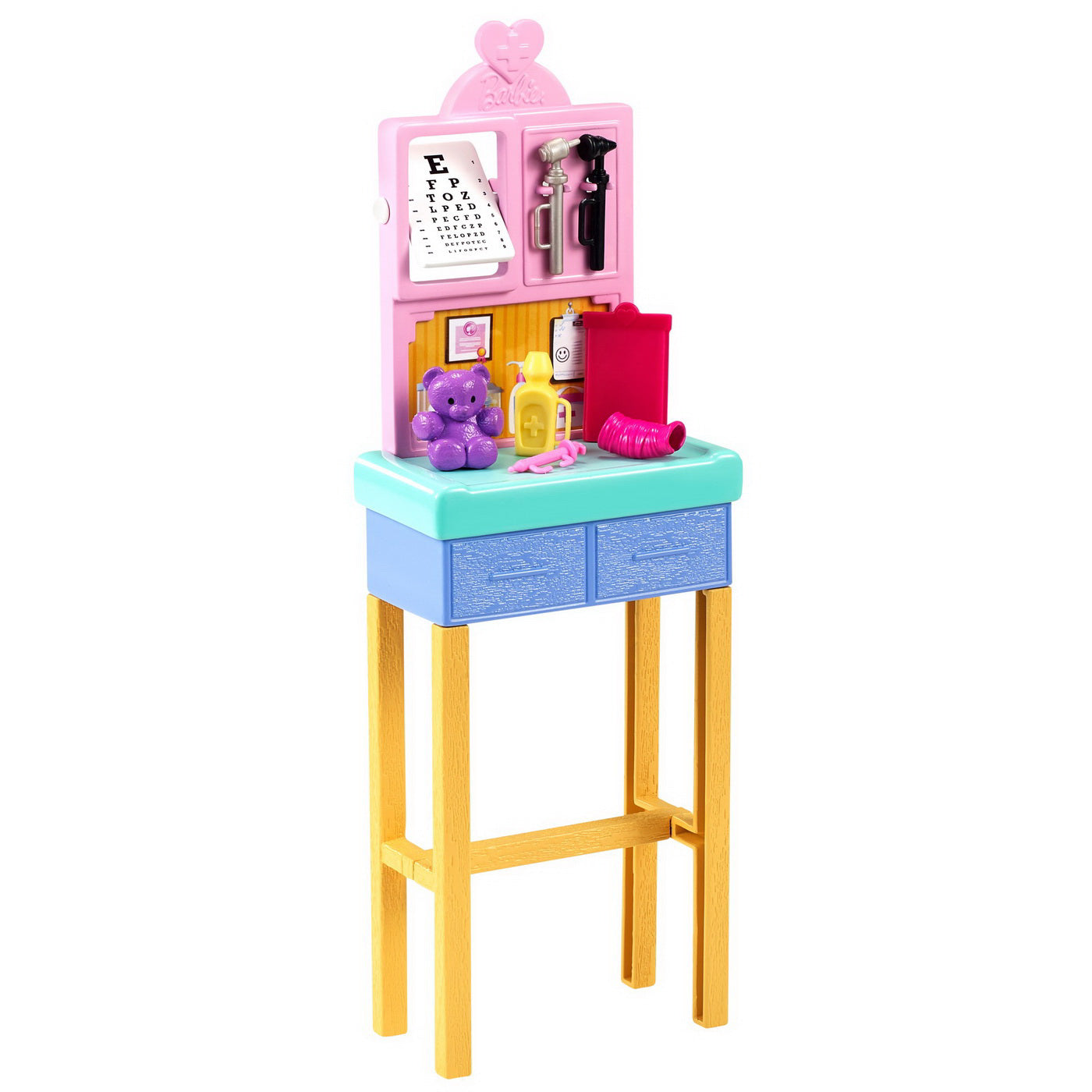 BARBIE CARIERE SET CU PAPUSA DOCTOR PEDIATRU SATENA