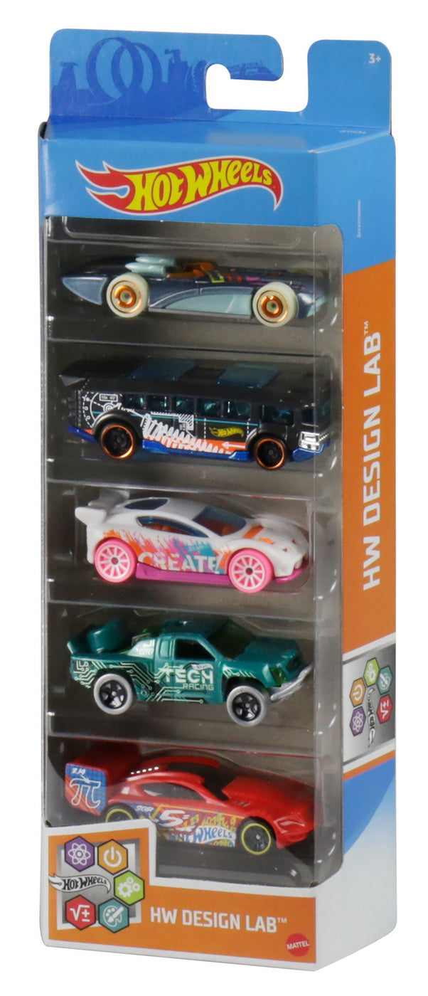 SET 5 MASINI HOT WHEELS DESIGN LAB