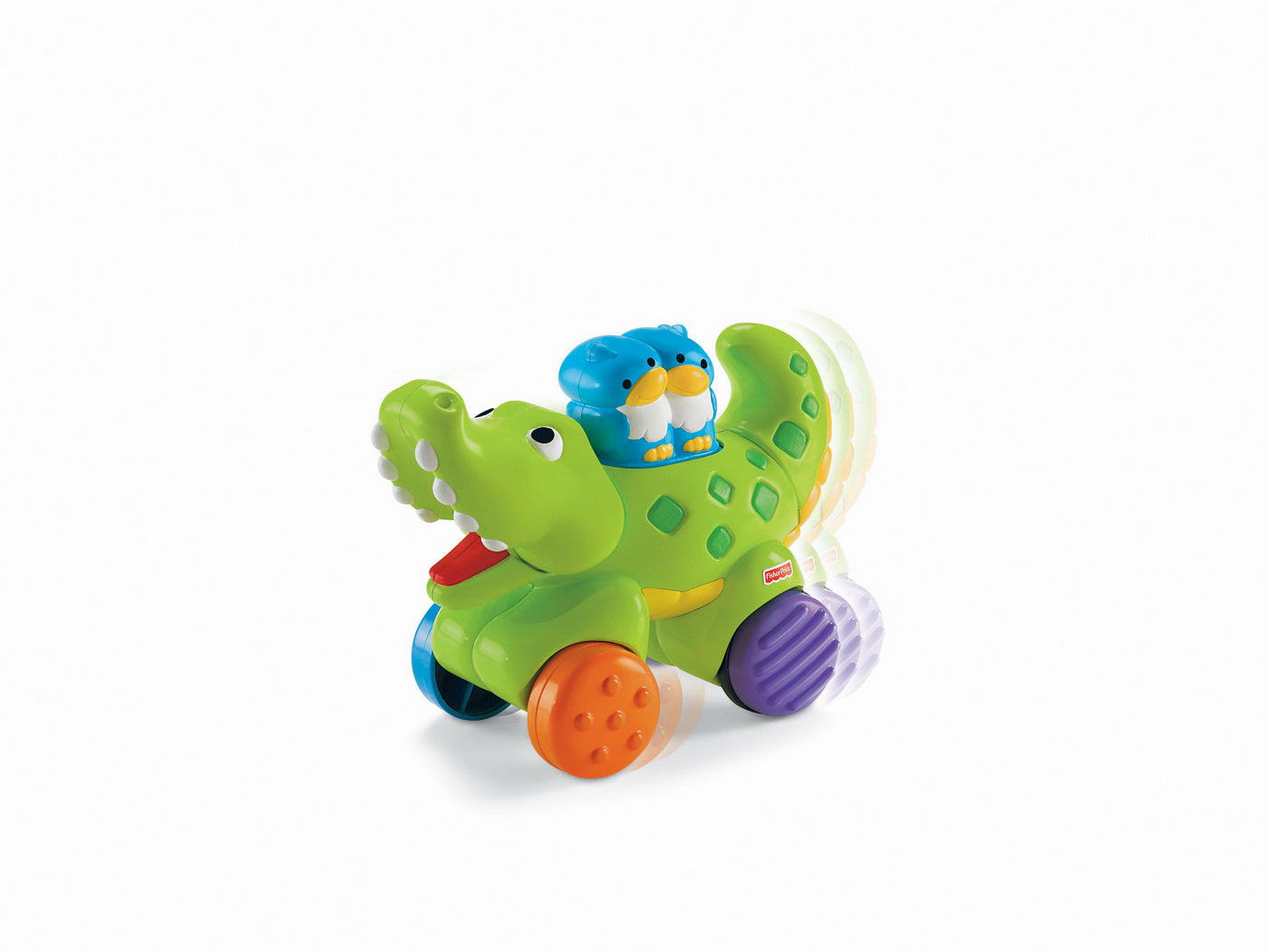 FISHER PRICE JUCARIE BEBE CROCODIL PRESS AND GO