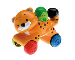 FISHER PRICE JUCARIE BEBE LEOPARD PRESS AND GO