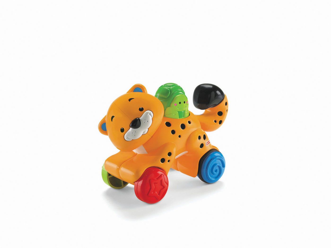 FISHER PRICE JUCARIE BEBE LEOPARD PRESS AND GO