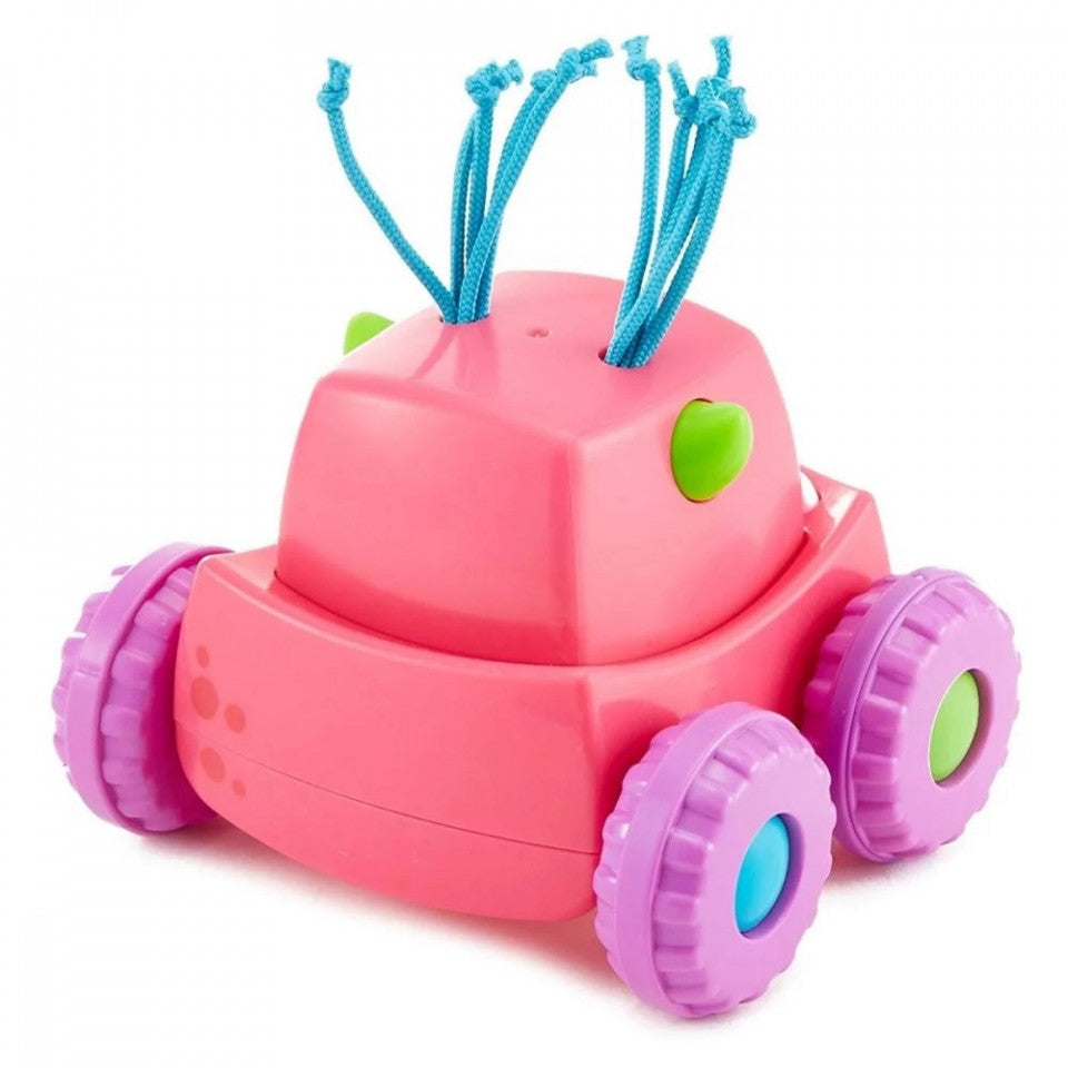 FISHER PRICE MASINUTA BEBE MONSTRULETUL ROZ PLIMBARET