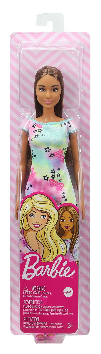 PAPUSA BARBIE SATENA CU TINUTA INFLORATA