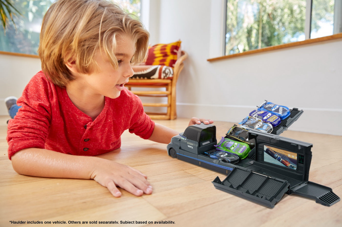 CARS SET DE JOACA GALE BEAUFORT MEGA TRANSPORTATORUL