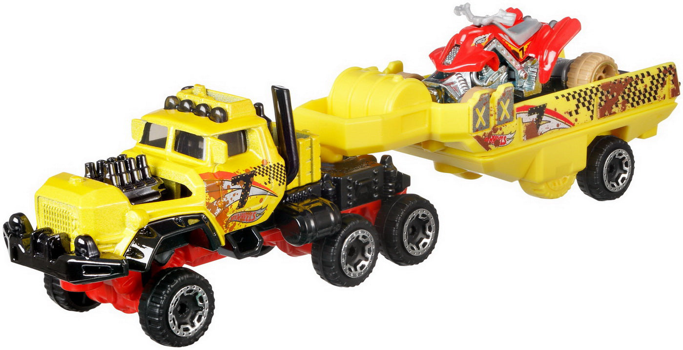 HOT WHEELS SET CAMION SI MASINA HORSEPOWER