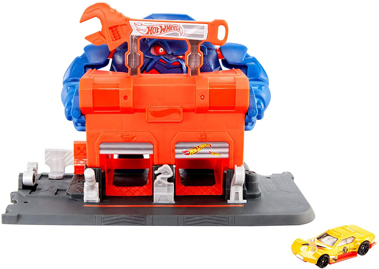 SET DE JOACA HOT WHEELS GORILA GARAJ