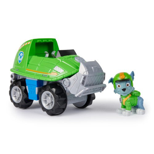 Figurina si Vehicul Paw Patrol Jungle Rocky's Turtle Vehicle, SPM6067778-20143426