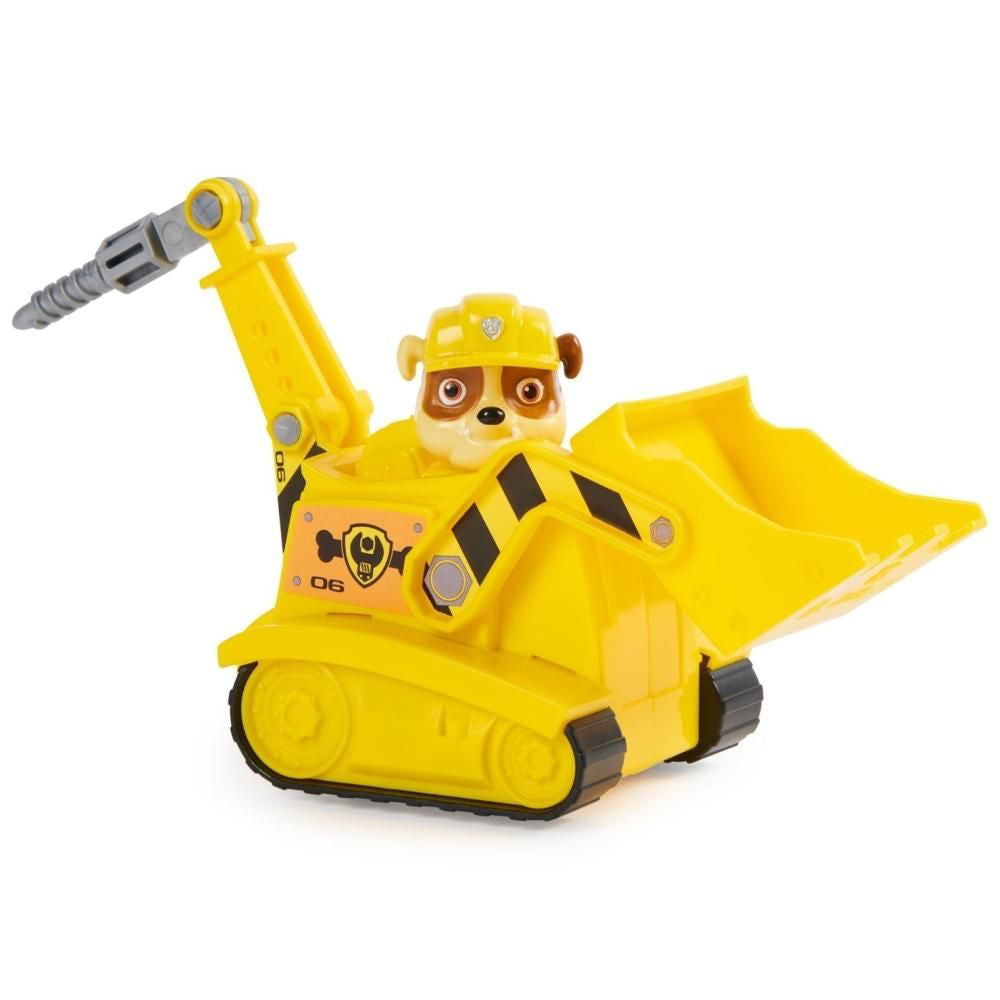 Figurina si Vehicul Paw Patrol Rubble Buldozer, SPM6064450-20137507